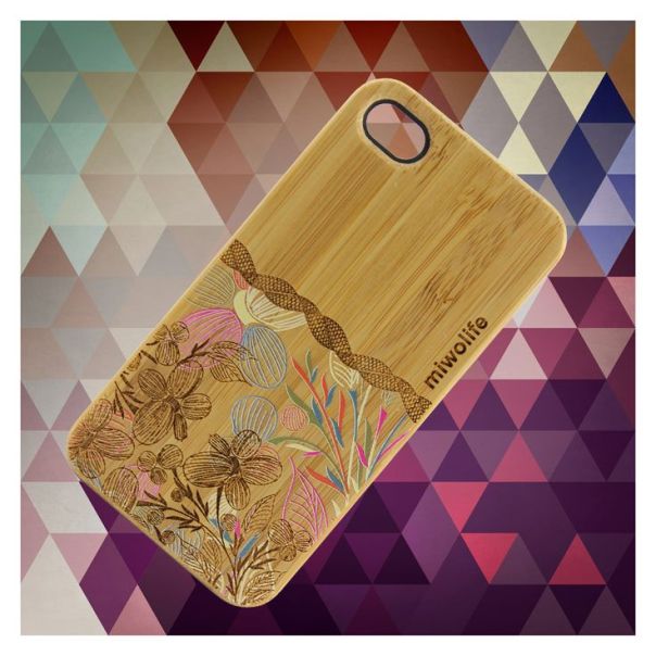 Bamboo iPhone case